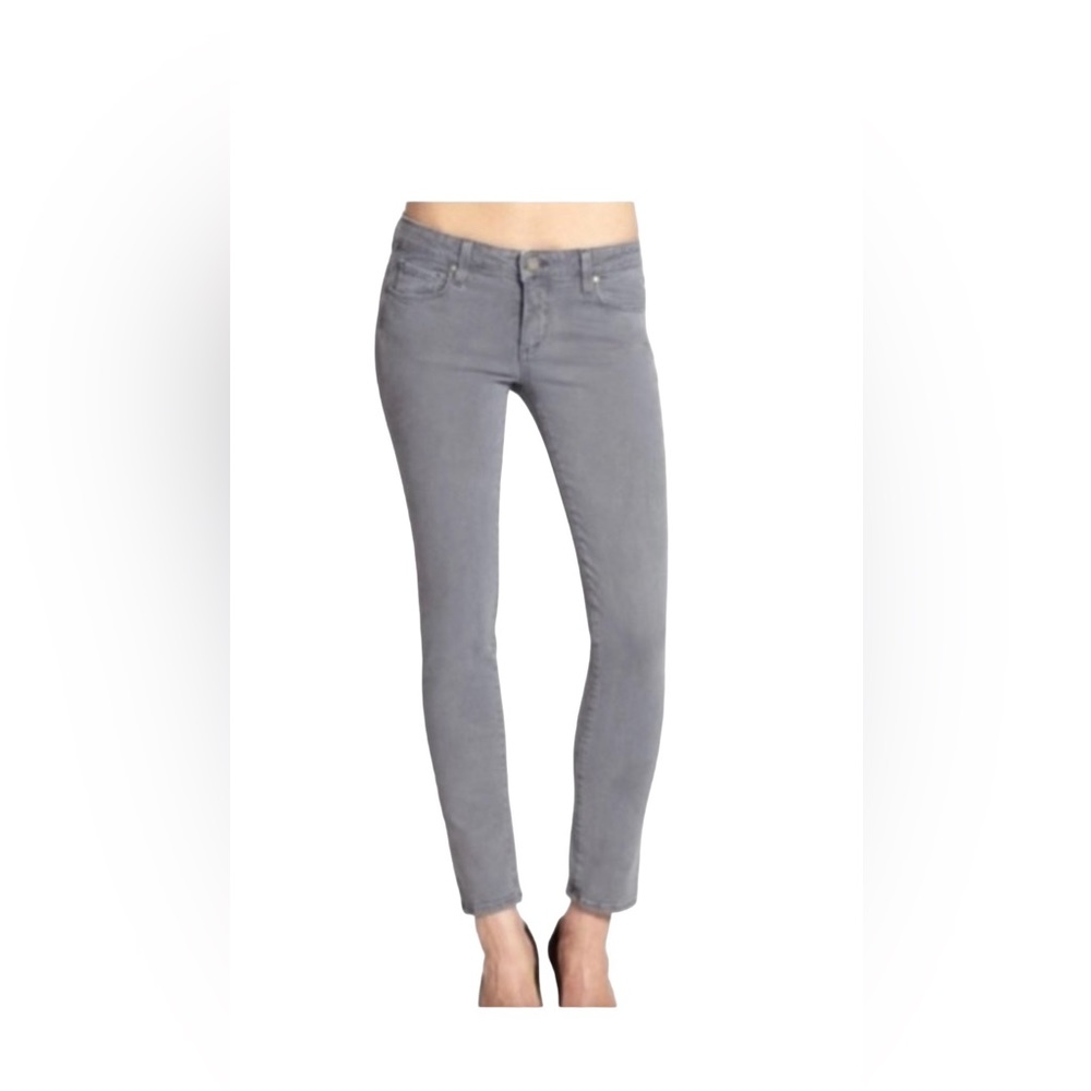 Womens Paige Peg Skinny Grey Denim Jeans size 27